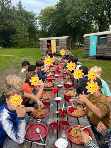 aan tafel